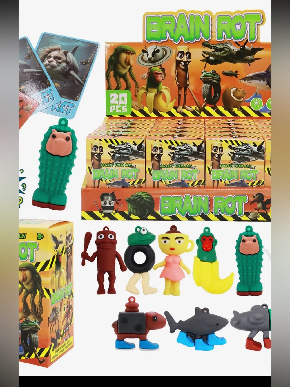VIRAL Italian Brain Rot Figurine Mystery Bag - 20 Pcs